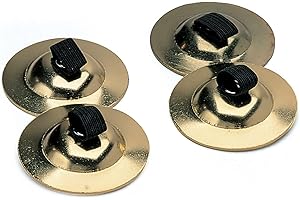 HOHNER Kids Set of 4 Finger Cymbals Brass
