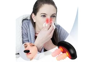 Red Light Device for Nose, Protable Red Light Nasal Instrument for Dry Nose & Sinus Comfort, No More Colds Red Light Soothing