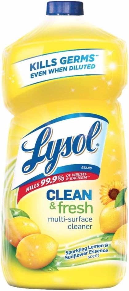Lysol Power and Fresh All Purpose Cleaner, Lemon Sunflower, 40 Ounce: Home Improvement