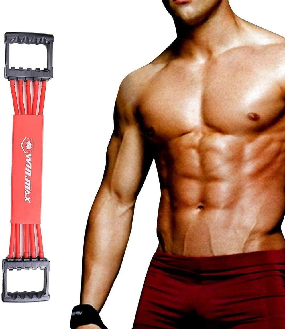 LLLL Chest Expander Chest Exerciser Adjustable Chest