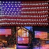 JACKYLED LED American Flag Lights for