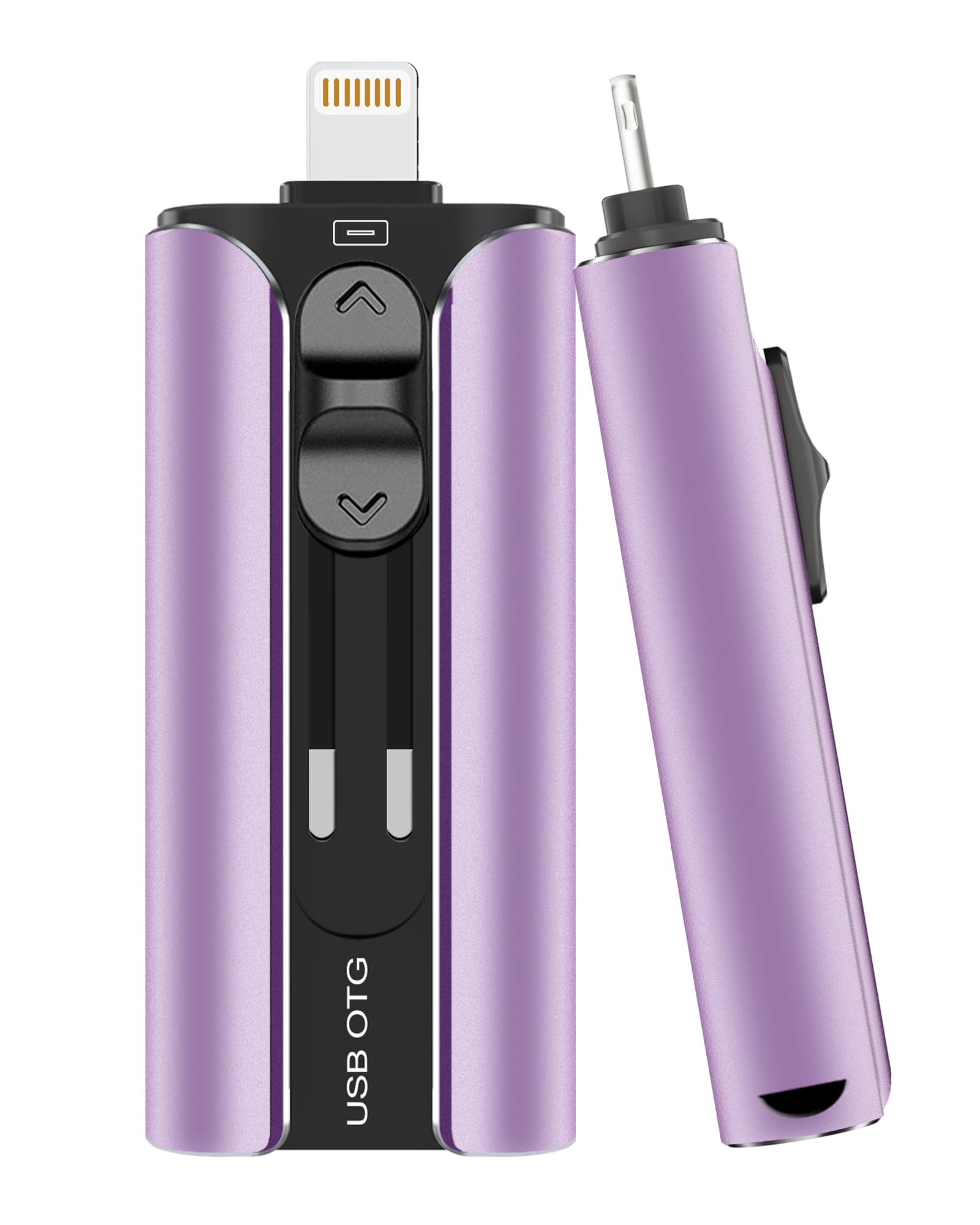 Photo 1 of MFi Certified 256GB Flash Drive for iPhone USB Memory Stick Thumb Drive, High Speed USB Stick iPhone Flash Drive for Photos Videos,Photo Stick External Storage for iPhone/iPad/Android/PC (Purple)