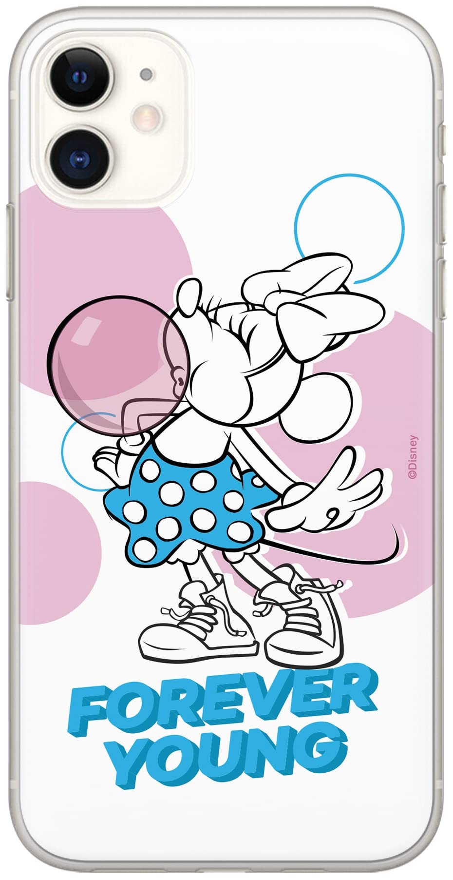 ERT GROUP mobile phone case for Huawei P30 original and officially Licensed Disney pattern Minnie 055 optimally adapted to the shape of the mobile phone, case made of TPU