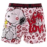 Peanuts Snoopy Lipstick Kisses Boxer Shorts