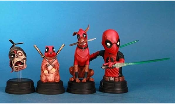 giant deadpool figure