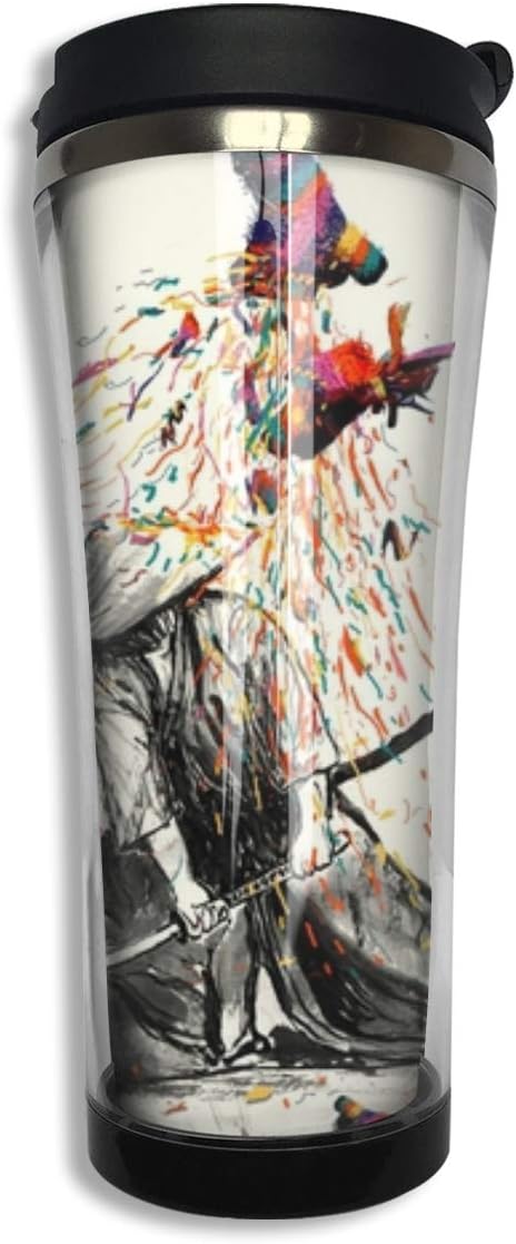 Harold Travel Mug Coffee Cups 420ml Funny Pattern Target Practice Vacuum Insulated Hipster Double Wall For Home For Adult