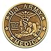 Army Medic Challenge Coin, Unreal 3D US Army Military Coin. Designed by Military Veterans! Officially Licensed! Amazing Army Medic Custom Coin!
