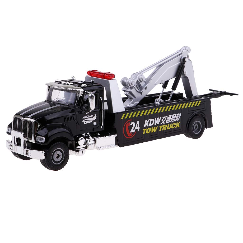 FLAMEERAmerican Engineering Vehicle Hardcover Road rescue vehicle support vehicle simulation car model