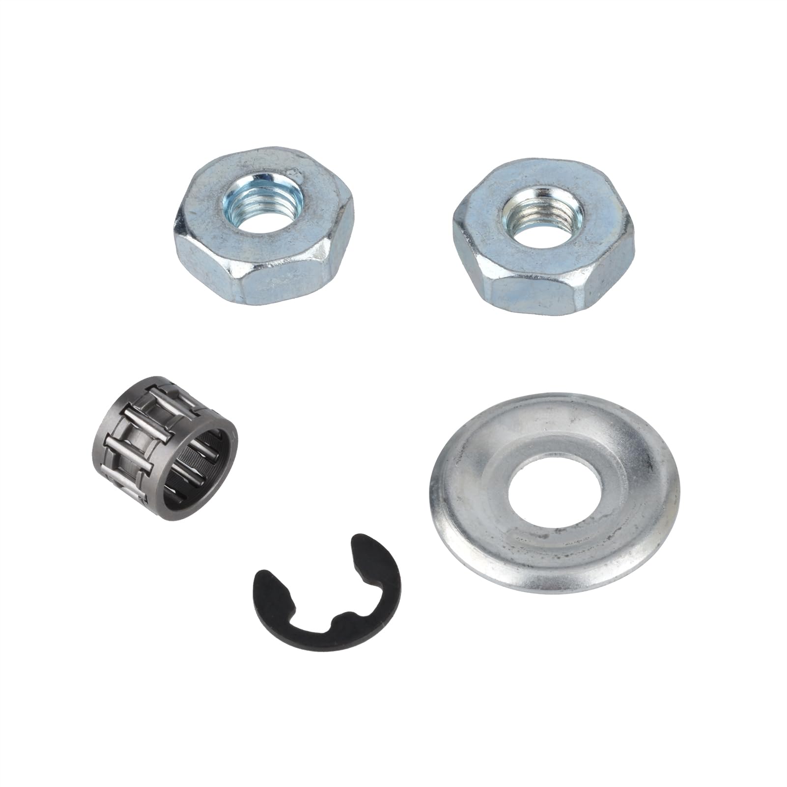 Cancanle Clutch Washer Needle Bearing Clip Bar Nut Kit for STIHL MS180 MS170 MS210 MS230 MS250 021 023 025 017 018 Chainsaw, Part No. 0000 955 0801