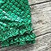Kids Girls Summer Ruffle Shirts Sequin Mermaid Short Pant Outfits with Headband, 4-5 Years