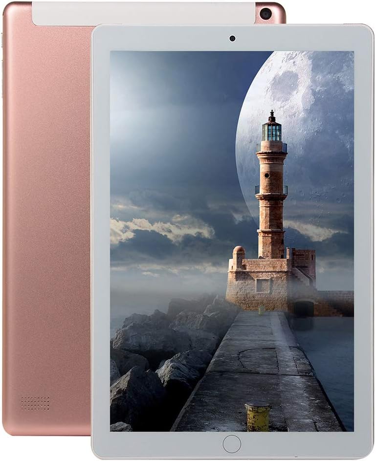 Righety 10 Inch Android Tablet 16GB Hard Drive Capacity 3G Call Tablet Phone Tablet Gaming WiFi Bluetooth Pink (6G+64G) Australian standard