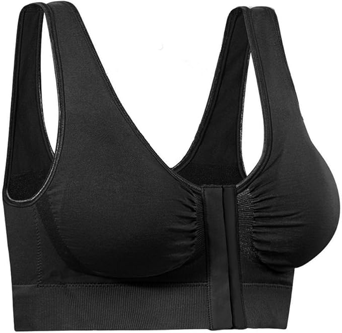 Miracle Bamboo Comfort Bra Black Medium Amazon.co.uk Clothing