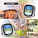 Meat Thermometer Turata Digital Instant Read Food Thermometer Touchscreen Cooking Thermometer Clock Timer with 2 Probes for Grill BBQ Kitchen Oven Smoker