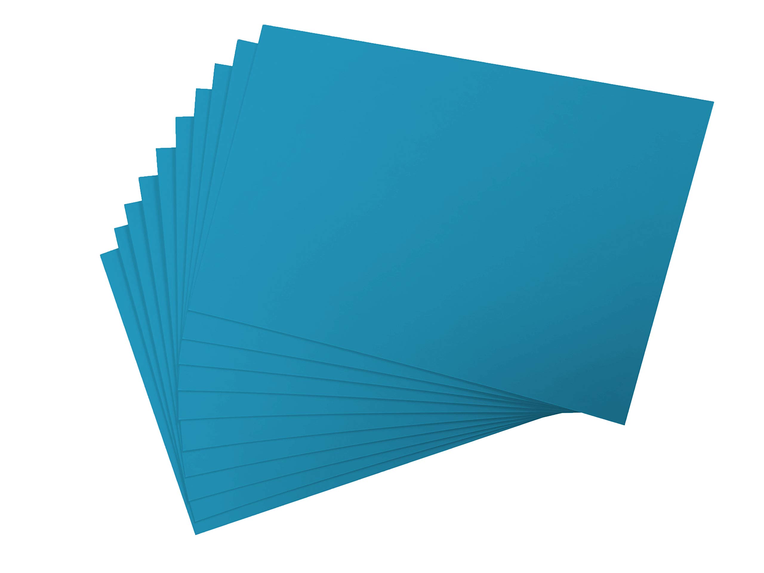 Coloured Card Paper A4 300GSM 20 Sheets Lake Blue, Hard Card Stock, Crafting Art Origami Kraft Printer Handmade Papers