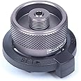 G-WORKS Convert Adapter, for Nozzle Bottle Type/Butane Gas Cartridge/Canister TO Screw Type Gas/Lindal Valve Canister/Butane Adapter(Vertical Type)
