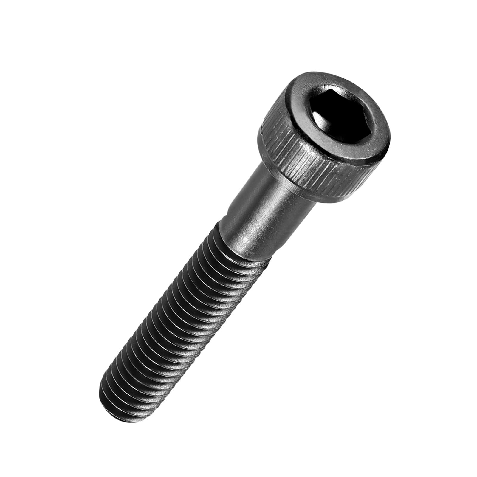 Kozelo 50pcs Socket Head Cap Screws - [M6-1 x 35mm] Alloy Steel Black Oxide Grade 12.9 Internal Hex Screw Full Thread for Industrial & Machinery Use, Black