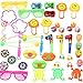 JJ Novelty Goods 100-Piece Kids Party Favors, Goody Bags, Pinata Fillers and Classroom Prize Toy Assortment With Plan The Ultimate Party E-Book