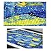Standie 2 Pack 5D DIY Diamond Painting Set Full Round Drill Starry Cross Painting 5D Decorating Wall Stickers Decorating Cross Stitch Craft Painting Starry for Living Room ( 45 × 30 CM）