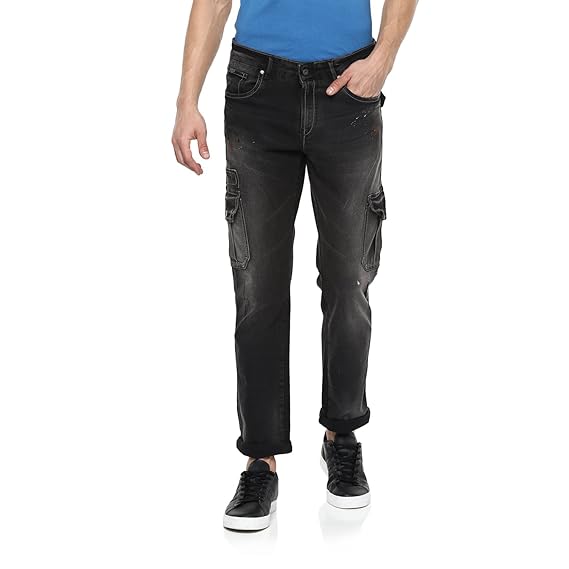 spykar cargo jeans