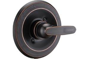 Ultrimkit Replacement for Delta 13/14 Series Shower Trim Kit, Shower Cover Plate with Handle (Valve& Catridge Not Inclued) (Oil Rubbed Bronze)