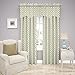 Traditions by Waverly Make Waves Tailored Window Valance, Latte