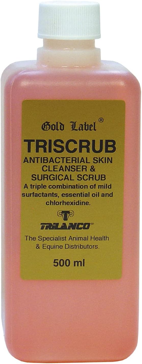 Gold Label Triscrub 500ml Antibacterial Skin Cleanser Surgical Scrub Antiseptic