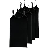 HL California Camisole 4 Way Stretch Seamless Basic Layering Top Pack of 4 *Ships from USA*