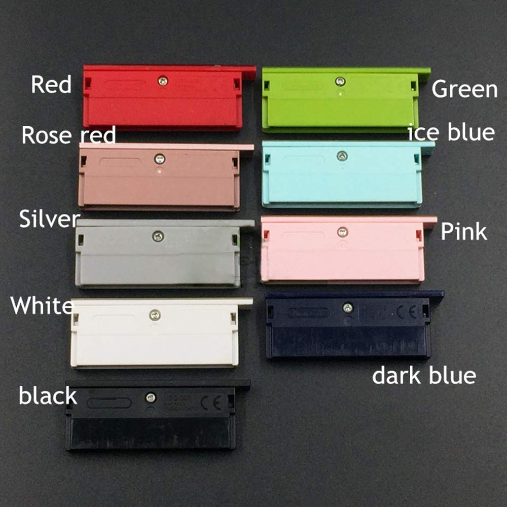 Dust Proof Cover Card Slot Cover Cap Dust Plug Case for NDSL NDS Lite (White)