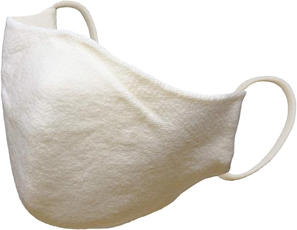 Amazon Grow Knit 秋冬用 ニットマスク 日本製 保湿 ベーシック シンプル おしゃれ デイリー使い ベージュ フリー Grow Knit 家庭用マスク
