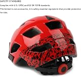 EXCLUSKY Kids Bike Helmet 50-57cm Adjustable Youth Helmet 5-13 Safe EU CE view 4