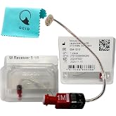 Wire for Phonak Hearing Aid Receiver 5.0 1M Right (Red) - Compatible with Phonak &amp; Unitron Hearing Aids, Medium Power Replacement (1 PCS)