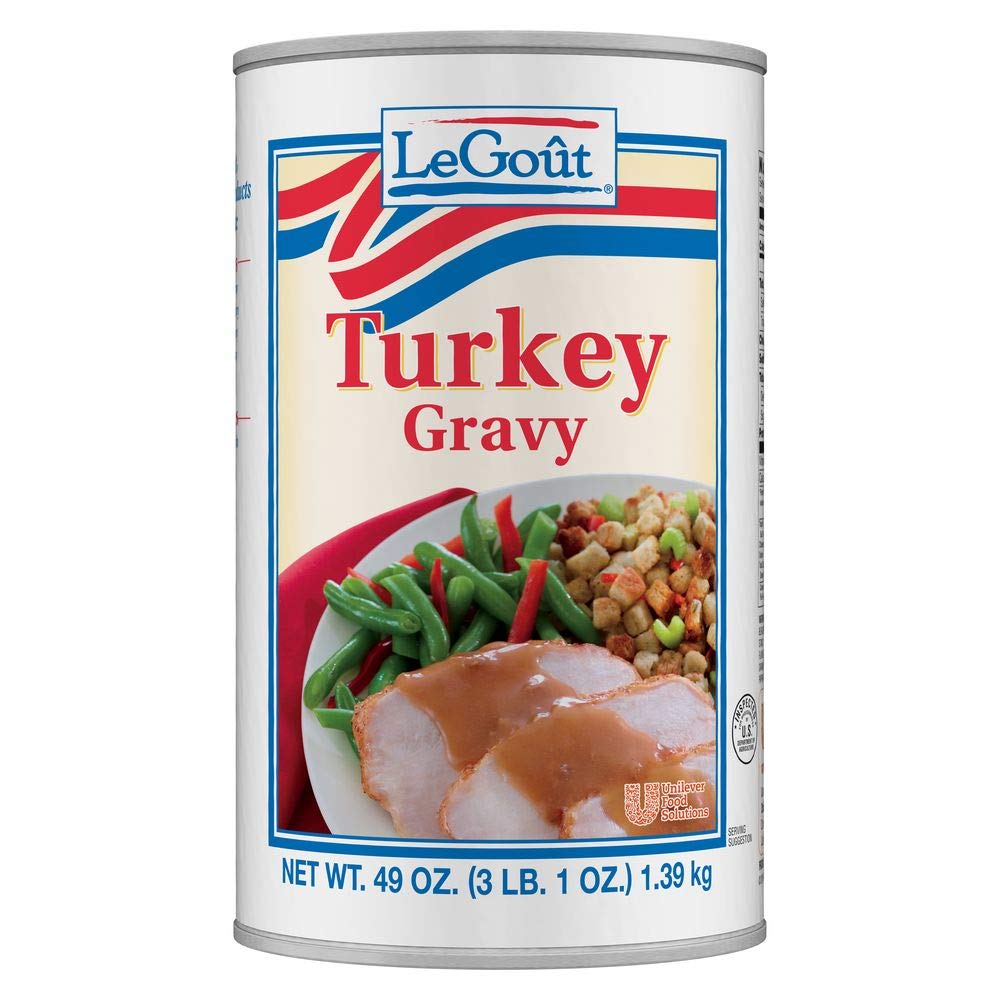LeGout Turkey Gravy Easy Preparation Heat and Serve, 49