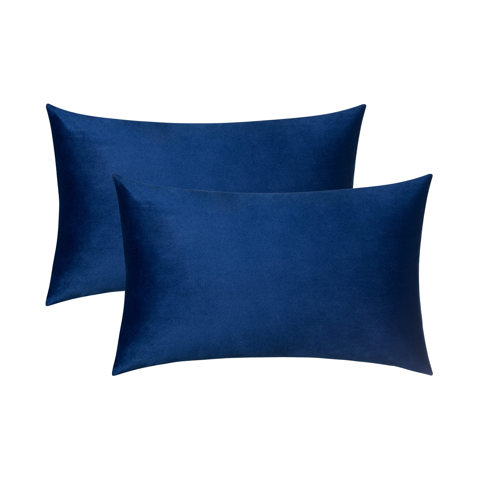 HBselect Cushion Cover, Set of 2 Velvet Cushion Cover with Hidden Zip, Decorative Cushion Covers for Sofa and Patio, Living Room, Bedroom, Office Many Colour Size Selection