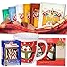 Land O Lakes Cocoa Holiday Gift Set | 8 Variety Packets(Chocolate Supreme French Vanilla Salted Caramel Arctic White & Mint) 14 Oz Christmas Mug & Bobs Sweet Peppermint Candy Stir Sticks