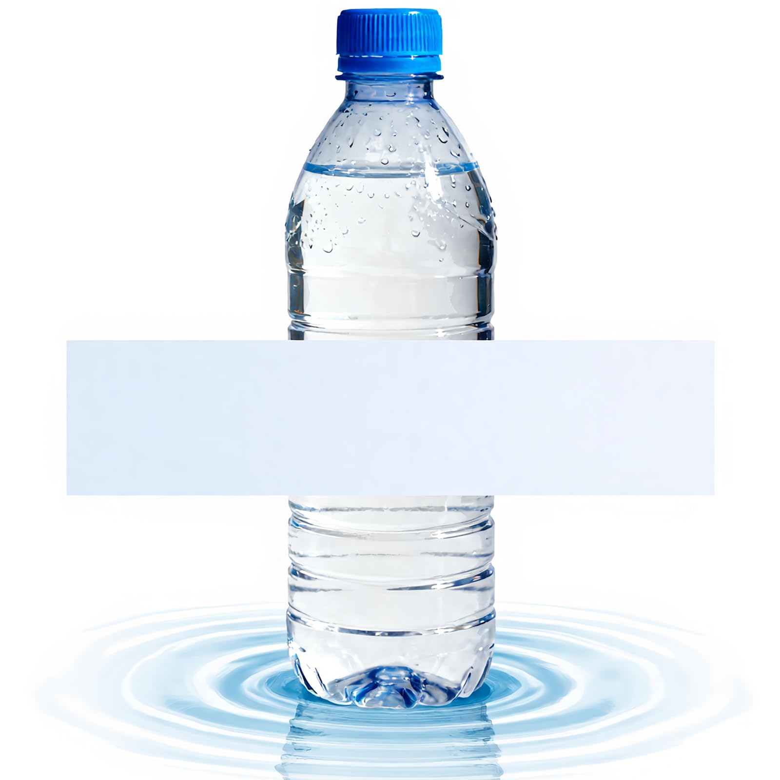 Photo 1 of 100 Pcs Printable Bottle Labels, 8x2 Inch Glossy White Waterproof Sticker Labels, Printable Adhesive Rectangle Label for Inkjet or Laser Printer