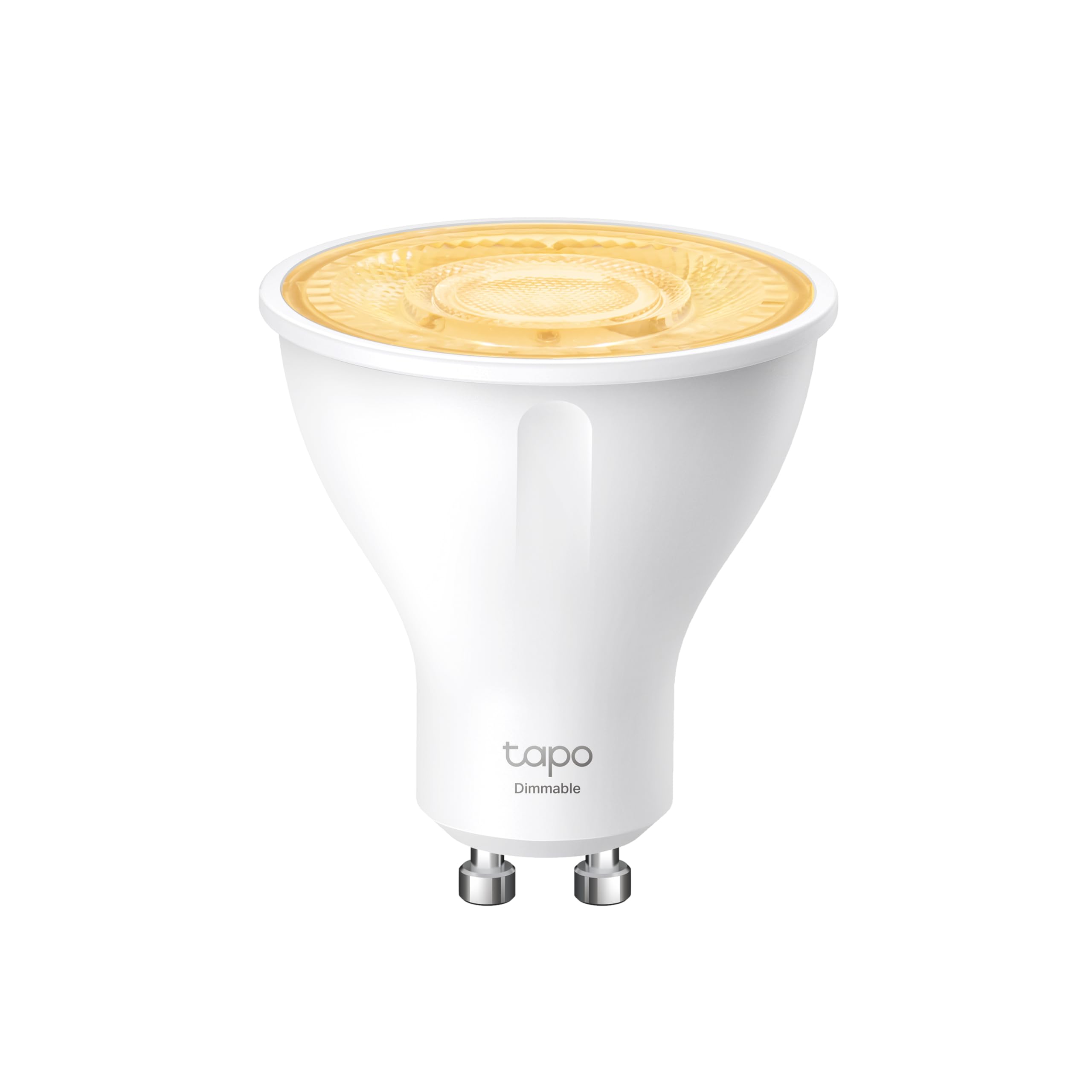Tapo smarte WLAN Glühbirne GU10 Tapo L610, Energie sparen, 2.9 W Entspricht 50W, dimmbare alexa smarte lampe, smart home alexa zubehör,kompatibel mit Alexa,Google Assistant, Weiss