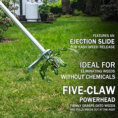Worth Garden Standup Weeder, Root Removal Hand Weeding Tool Weed