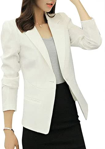 Traje De Chaqueta Mujer Blazer Mujer Elegante Slim Fit Oficina