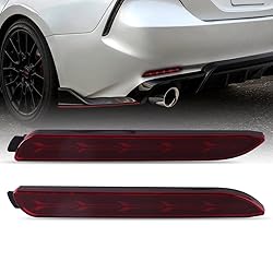 Raryloy LED Rear Bumper Reflector Brake Signal Tail