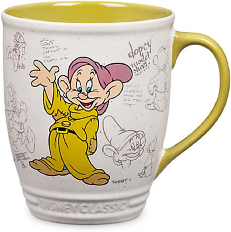 Disney Store Dopey Classic Coffee Mug Cup Snow White Amazon.ca Home