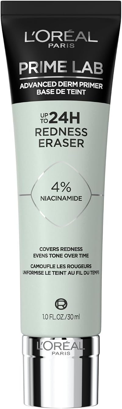 L'Oréal Paris Prime Lab Redness Eraser Primer for 24 Hour Makeup Wear