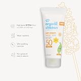 GreenPeople Organic Children Sun Cream SPF50 Lavender 100ml Kids view 4