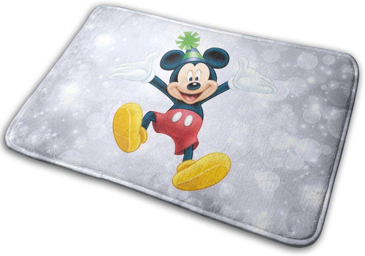 Amazon Co Jp Missy ファッション アメリカ テレビ アニメ ミッキー ネズミ キャラクター プリント 玄関 マット インテリア マット 柔らかい 速乾 室内 約40 60cm Home Kitchen