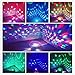 Disco Light, GLISTENY Mini Stage Lights Magic Party Lamp Sound Activated Colorful Rotating Ball Crystal 48LED For Wedding Show KTV Bar DJ Ballroom Home Club Pub