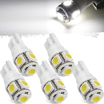 thumbnail image 2 of Fyre Flys 5x Amber/Yellow LED Cab Roof Marker Lights For Chevy Kodiak & GMC TopKick – 194 Bulb Fitment 2 of 5