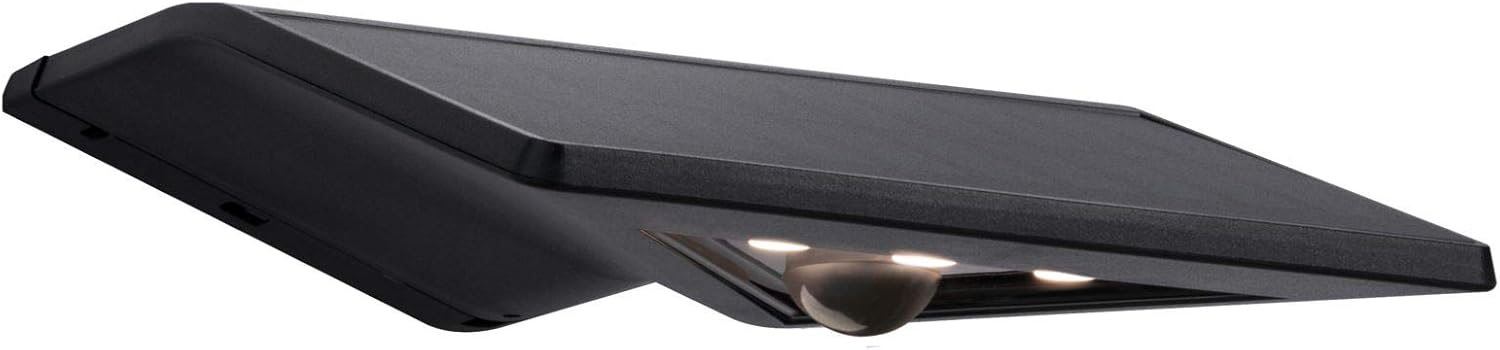 Paulmann 94278 Yoko LED Solar Zigbee Wall luminaire incl. 1x1 watt IP44 Splash-Water Protected Anthracite Garden Lighting Plastic Warm White 3000 K