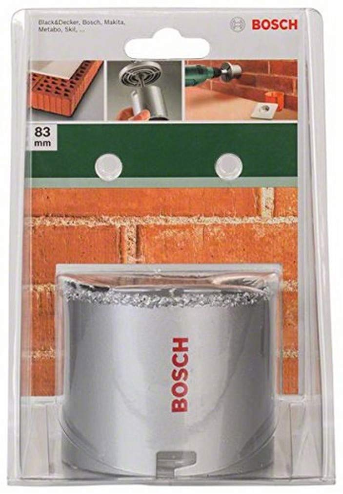 Bosch 2609255627 Tungsten Carbide Grit Holesaw with Diameter 83mm
