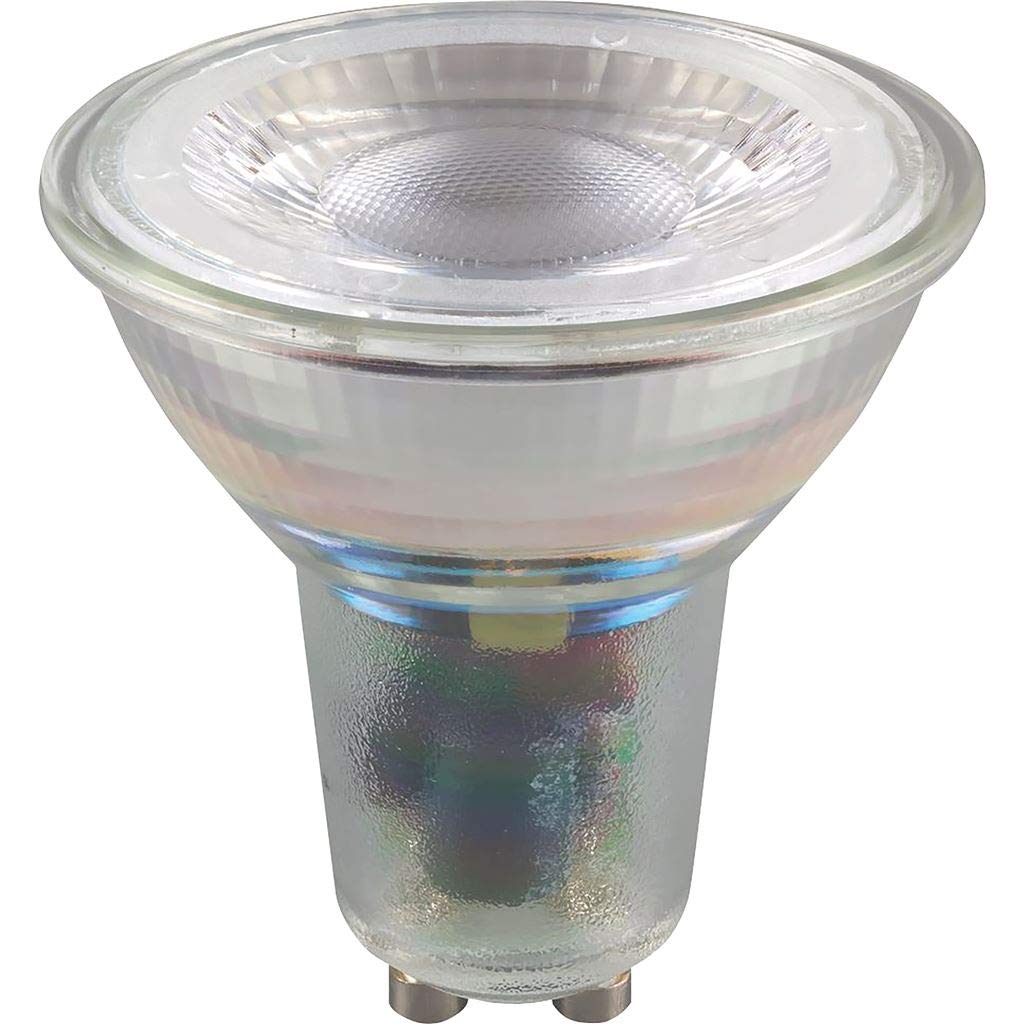 Crompton Lamps Glass Dimmable Light Bulb, GU10, 5 W