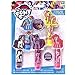 Townley Girl My Little Pony Lip Balm, 5 Flavored Glosses with 5 Character Finger Puppets