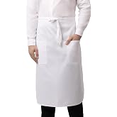 Chef Works Unisex Two Pocket Bistro Apron